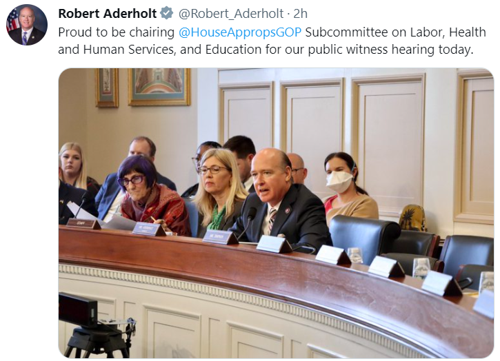 03242023 Aderholt Tweet