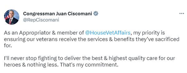 04.28.2023 Ciscomani Tweet