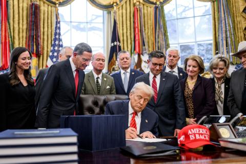 President Trump Signs Bill