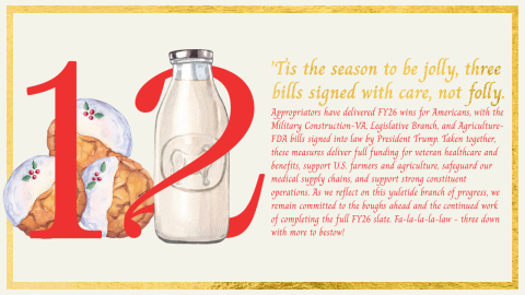 'Tis the season to be jolly, three bills signed with care, not folly