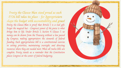 Frosty the Clause-Man