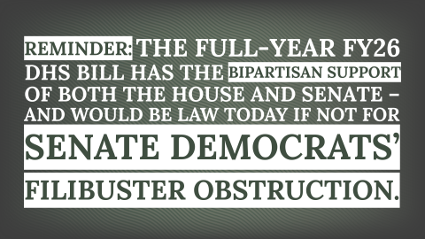 Senate Democrats' Filibuster Obstruction
