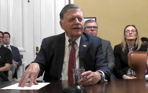 Chairman Cole Testifying at Rules Committee