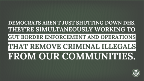 Democrats aren't just shutting down DHS