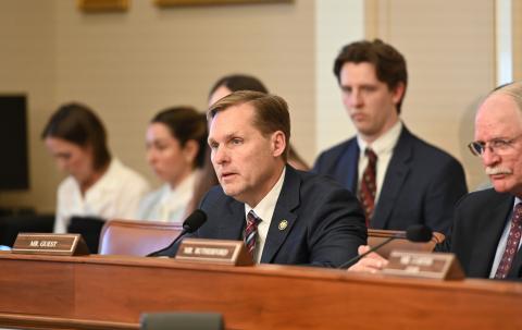 Guest at MilCon hearing