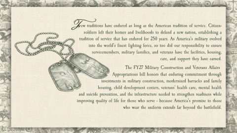 Military Construction - VA