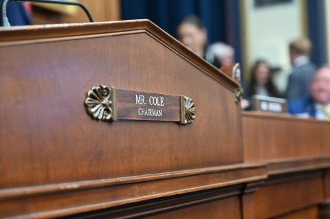 Chairman Cole Name Plate