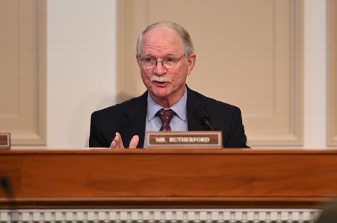 Rutherford at MilCon hearing