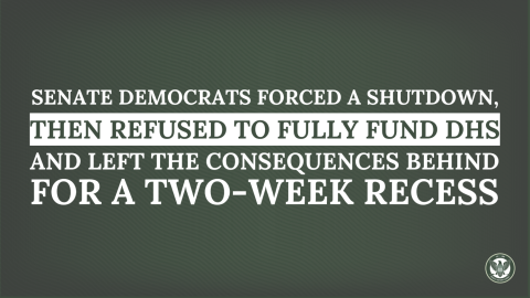 Senate Democrats forced a shutdown and left the consequences behind