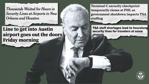 Senate Minority Leader Schumer