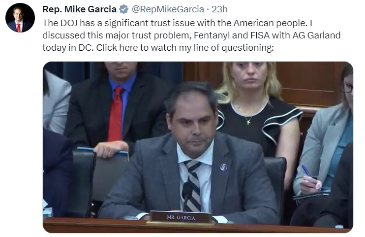 03312023 Garcia Tweet 