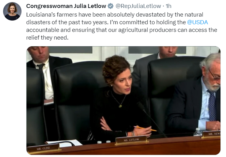 03312023 Letlow Tweet 