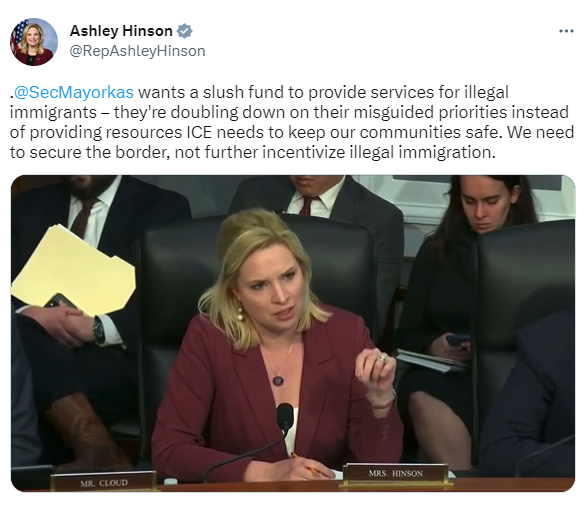 04212023 Hinson Tweet 