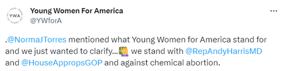 Young women for america 